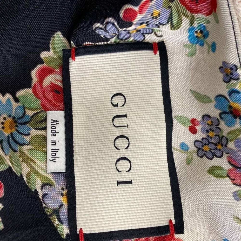🚩steal authentic Gucci Floral Patterned Fabric - Picture 3 of 9